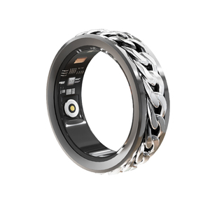 Smart Ring Diamond Design IP68 Stainless Steel
