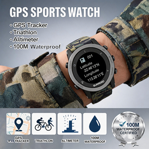 GPS Sports Watch Daily Activity Heart Rate Recovery Monitor