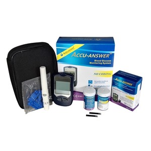 Non Invasive Blood Glucose Meter With Test Strips