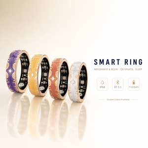 Smart Ring Steel Health Monitor
